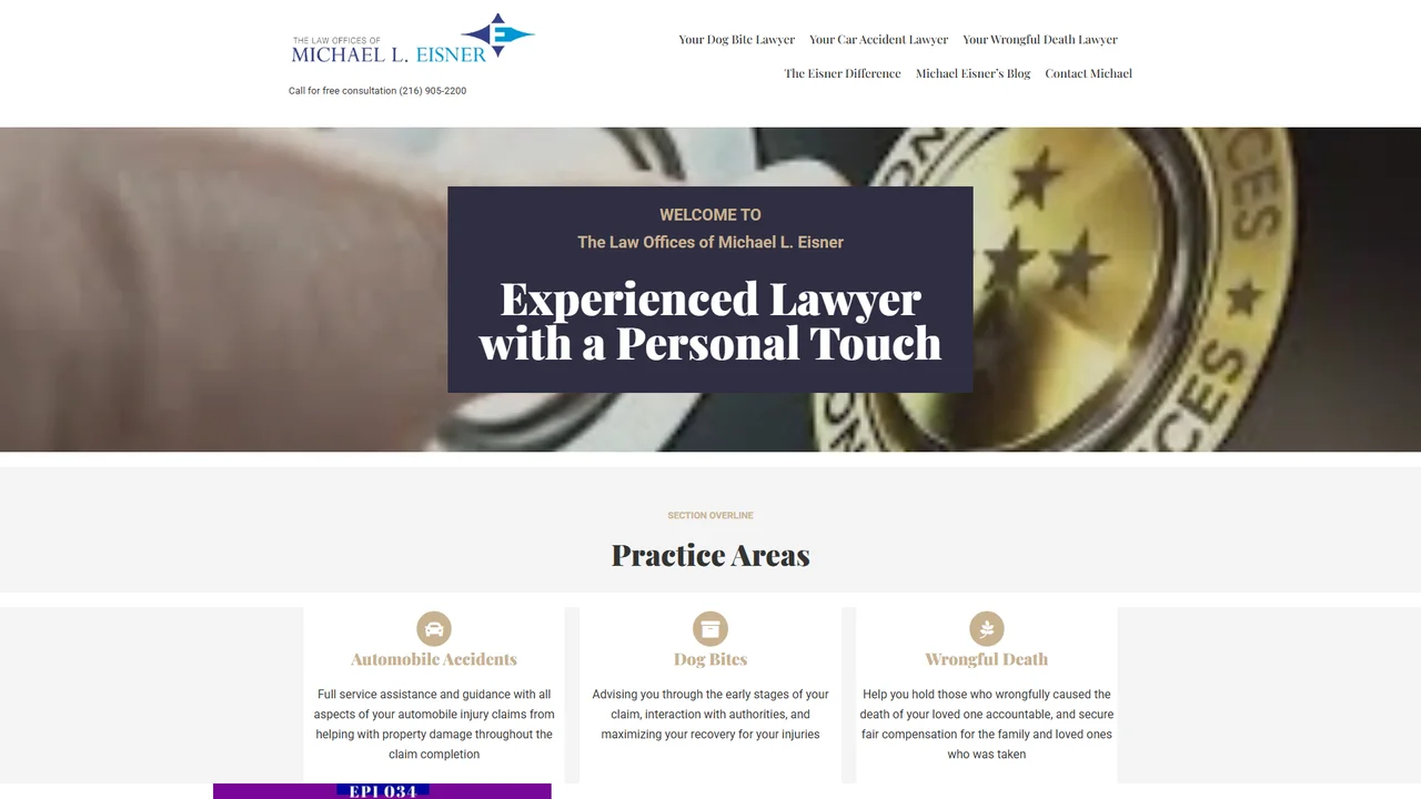 The Law Offices of Michael L Eisner, LLC - Cleveland, OH office in Cleveland, Ohio