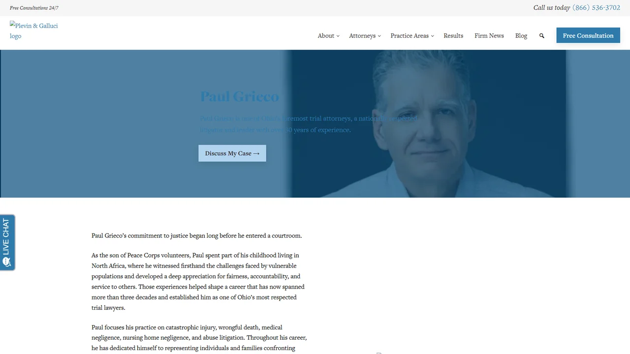 Paul Grieco, Esq. - Cleveland, OH office in Cleveland, Ohio