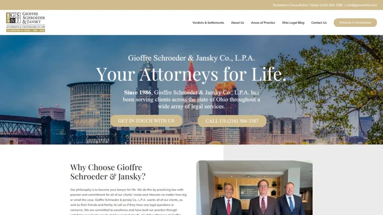 Gioffre, Schroeder, & Jansky Co., L.P.A. - Cleveland, OH - Attorney in Cleveland