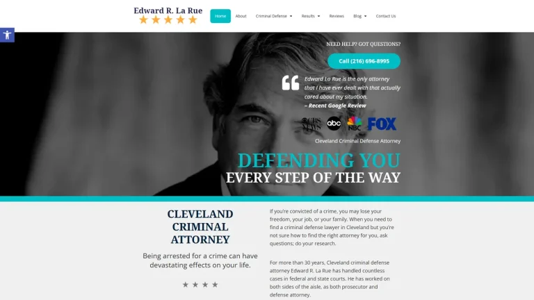 Edward R. La Rue, Attorney at Law - Cleveland, OH - Attorney in Cleveland