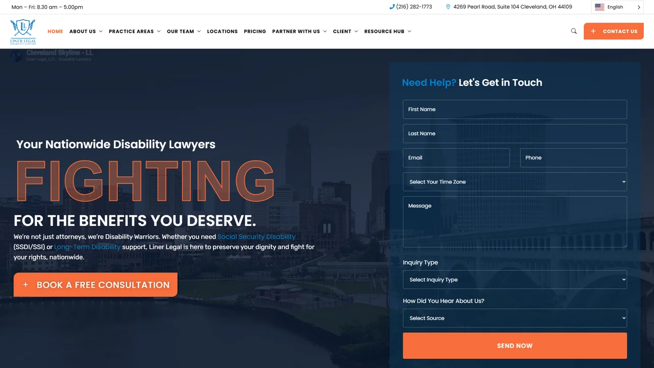 Liner Legal, LLC - Disability Lawyers - Cleveland, OH office in Cleveland, Ohio