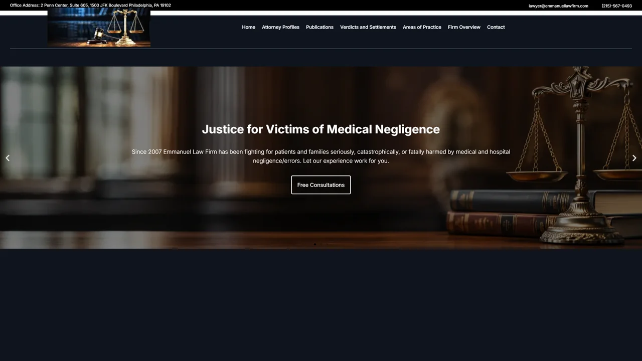 Emmanuel Law Firm LLC - Philadelphia, PA office in Philadelphia, Pennsylvania