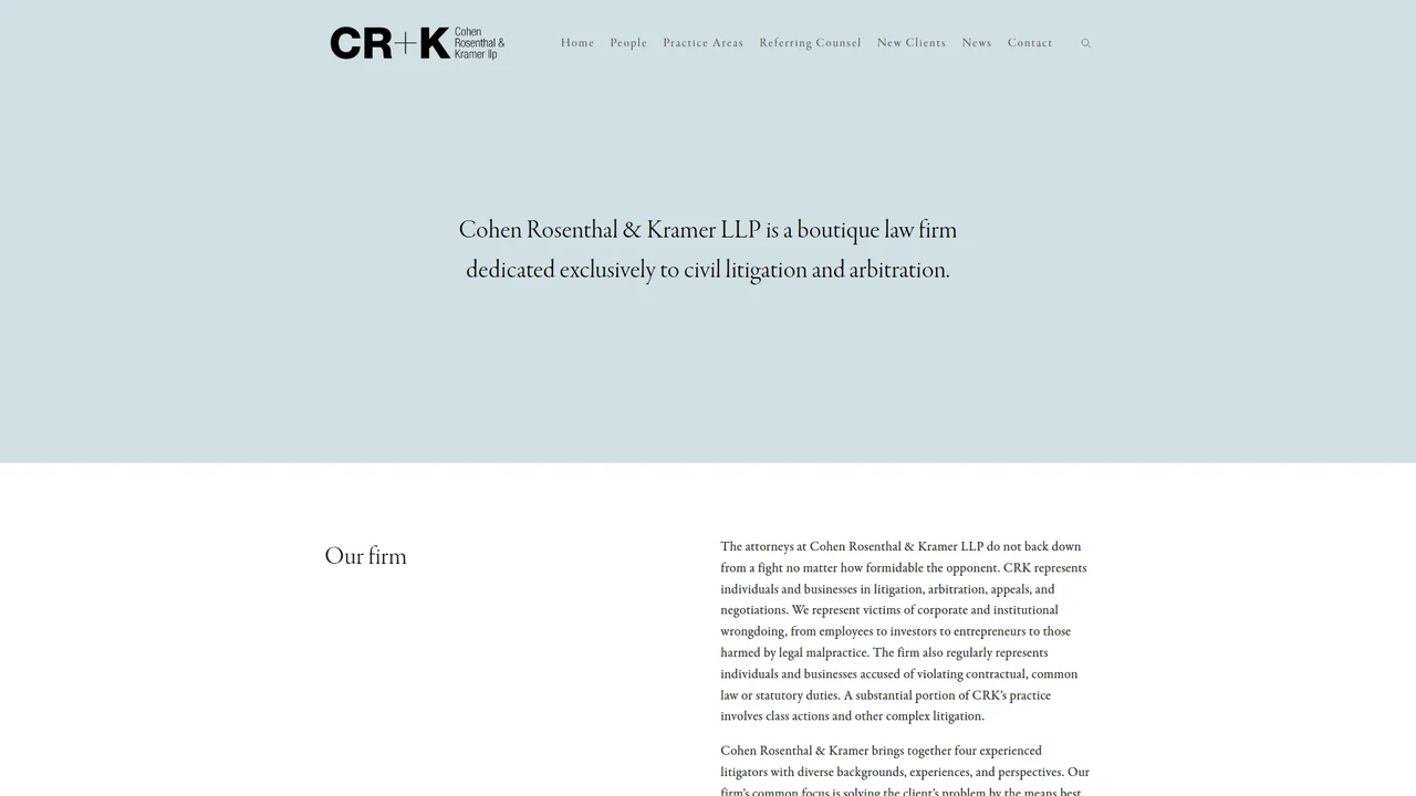 Cohen Rosenthal & Kramer LLP - Cleveland, OH office in Cleveland, Ohio