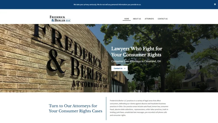 Frederick & Berler, LLC - Cleveland, OH - Attorney in Cleveland