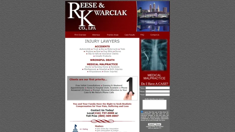 Reese & Kwarciak Co., LPA - Cleveland, OH - Attorney in Cleveland