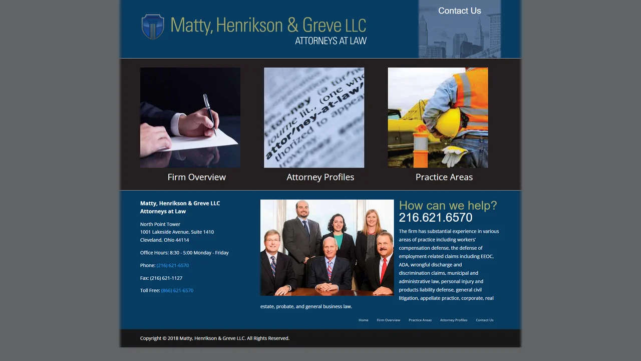 Matty, Henrikson & Greve LLC - Cleveland, OH office in Cleveland, Ohio