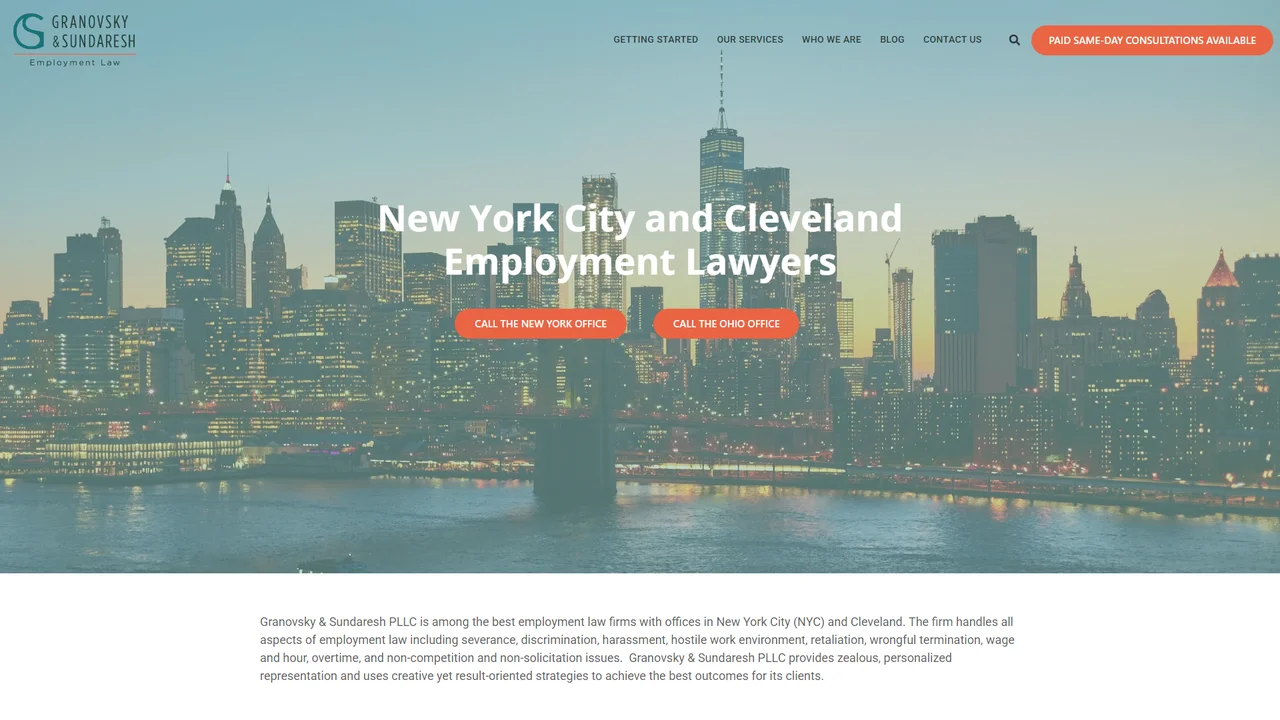 Granovsky and Sundaresh PLLC - Cleveland, OH office in Cleveland, Ohio