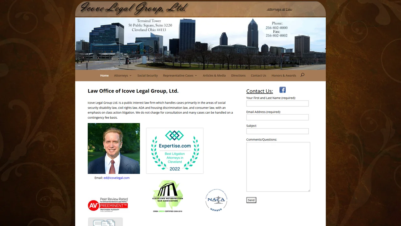 Icove Legal Group Ltd - Cleveland, OH office in Cleveland, Ohio