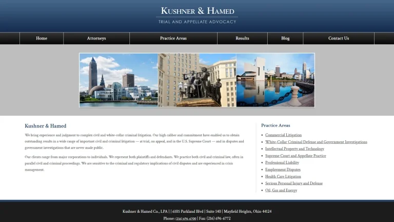 Kushner & Hamed Co., LPA - Cleveland, OH - Attorney in Cleveland