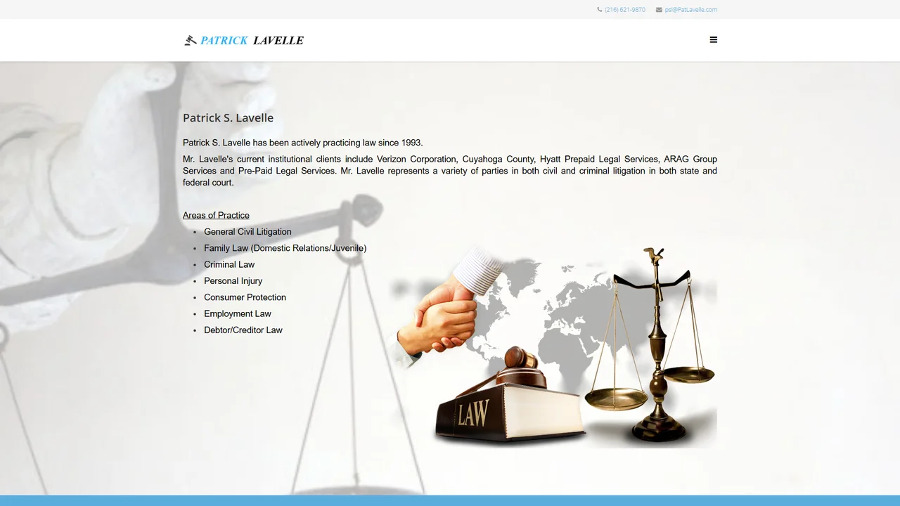 Patrick S. Lavelle Attorney at Law - Cleveland, OH office in Cleveland, Ohio