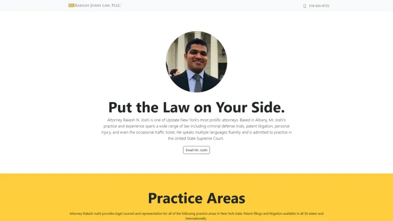 Rakesh Joshi Law, PLLC - Albany, NY - Attorney in Albany