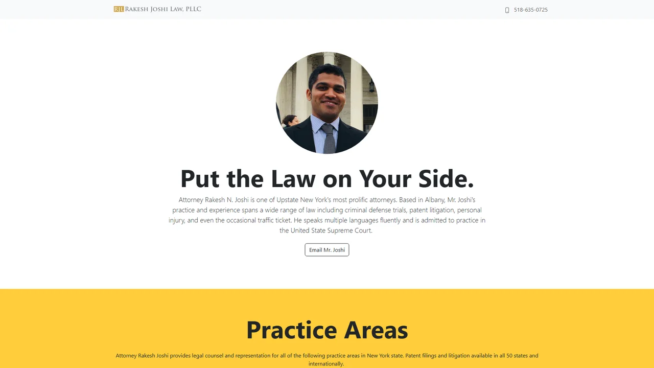Rakesh Joshi Law, PLLC - Albany, NY office in Albany, New York