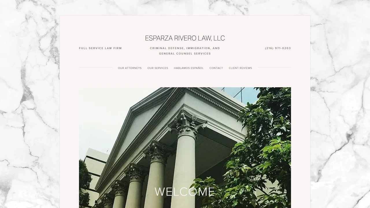Esparza Rivero Law LLC - Cleveland, OH office in Cleveland, Ohio