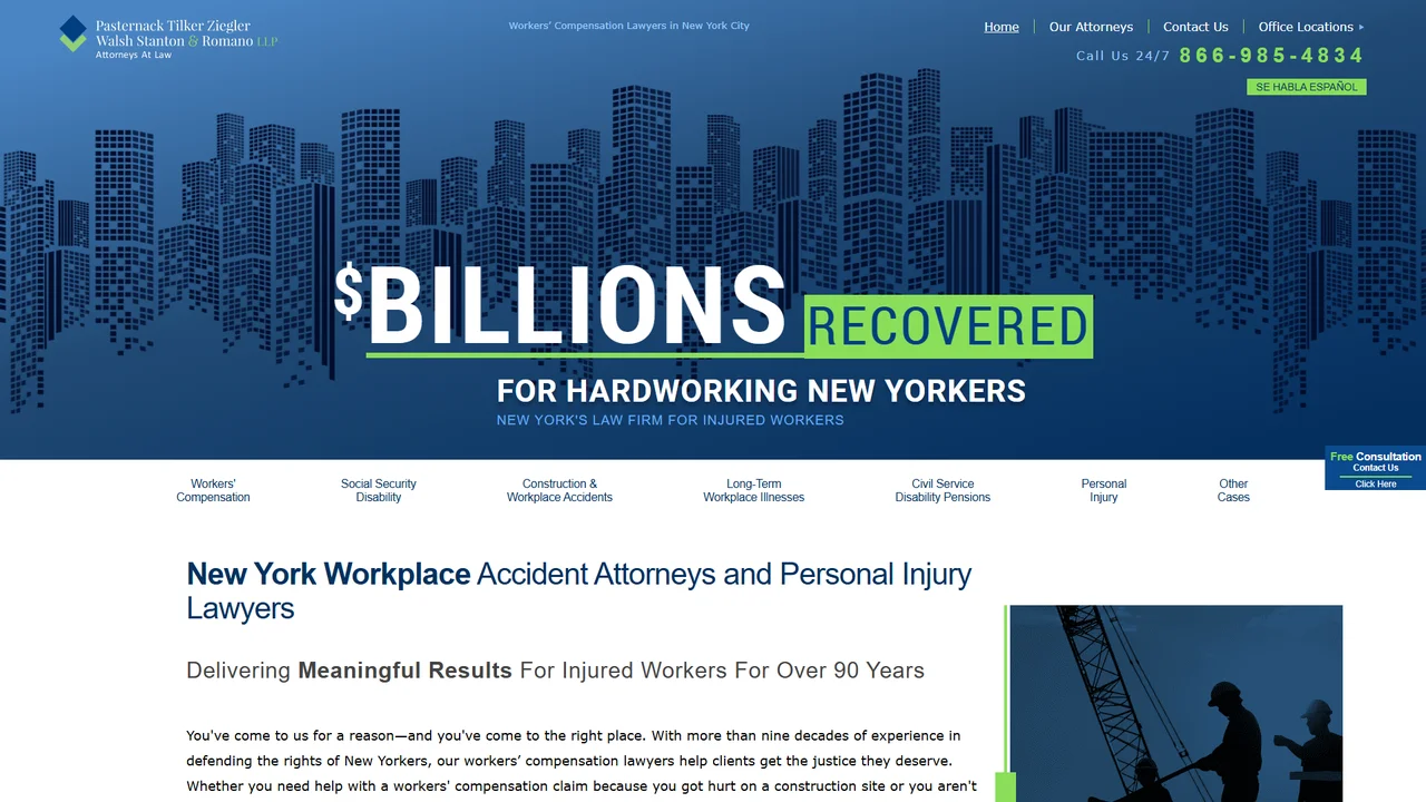 Pasternack Tilker Ziegler Walsh Stanton & Romano L.L.P. - Albany, NY office in Albany, New York