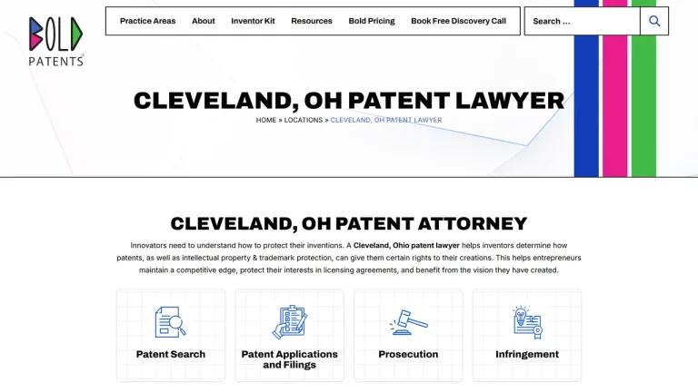 Bold Patents Law Firm - Cleveland, OH - Attorney in Cleveland