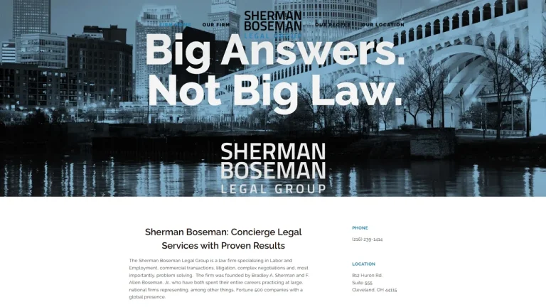 Sherman Boseman Legal Group - Cleveland, OH - Attorney in Cleveland