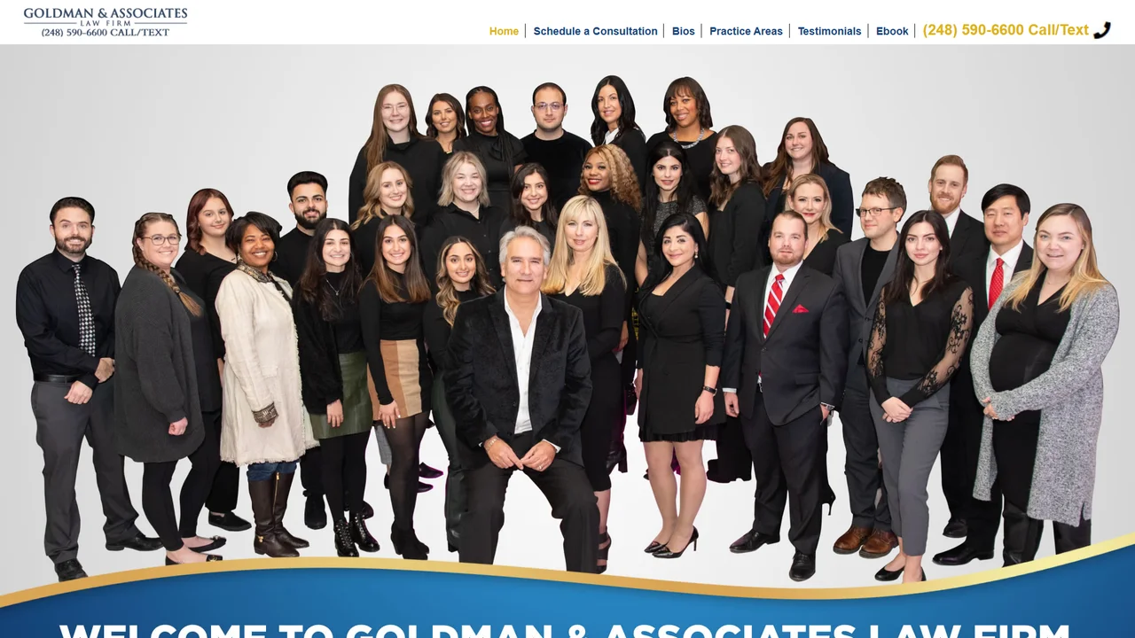 Goldman & Associates Law Firm - Detroit, MI office in Detroit, Michigan