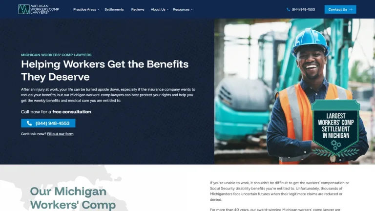 Michigan Workers Comp Lawyers - Detroit, MI - Attorney in Detroit