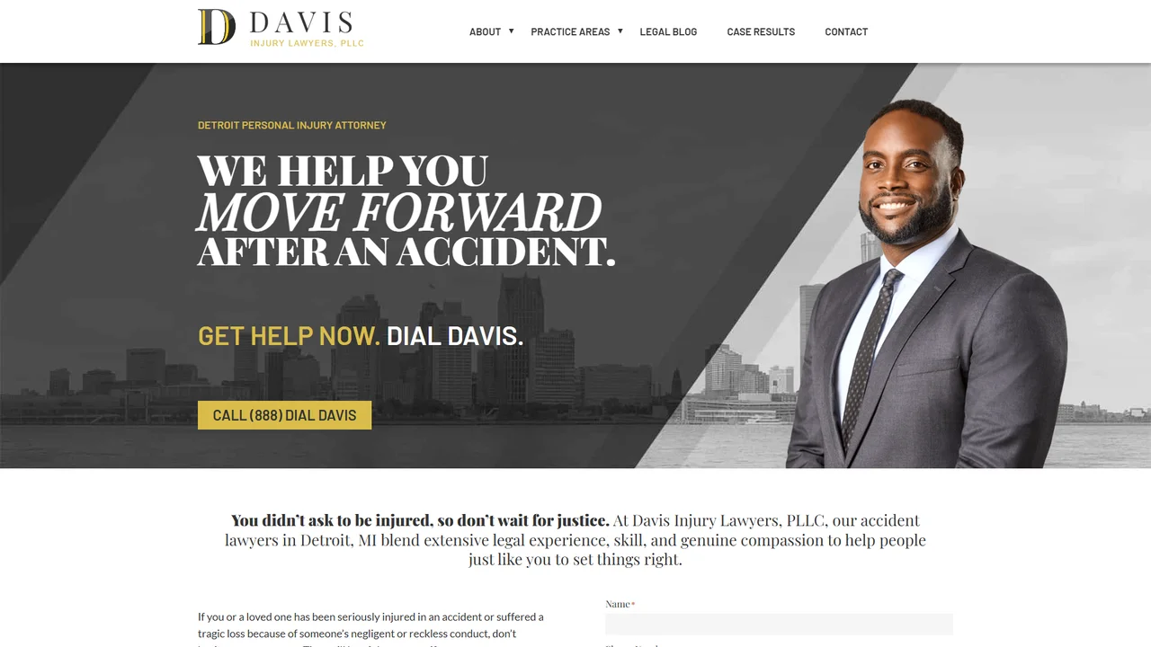 Davis Injury Lawyers, PLLC - Detroit, MI office in Detroit, Michigan