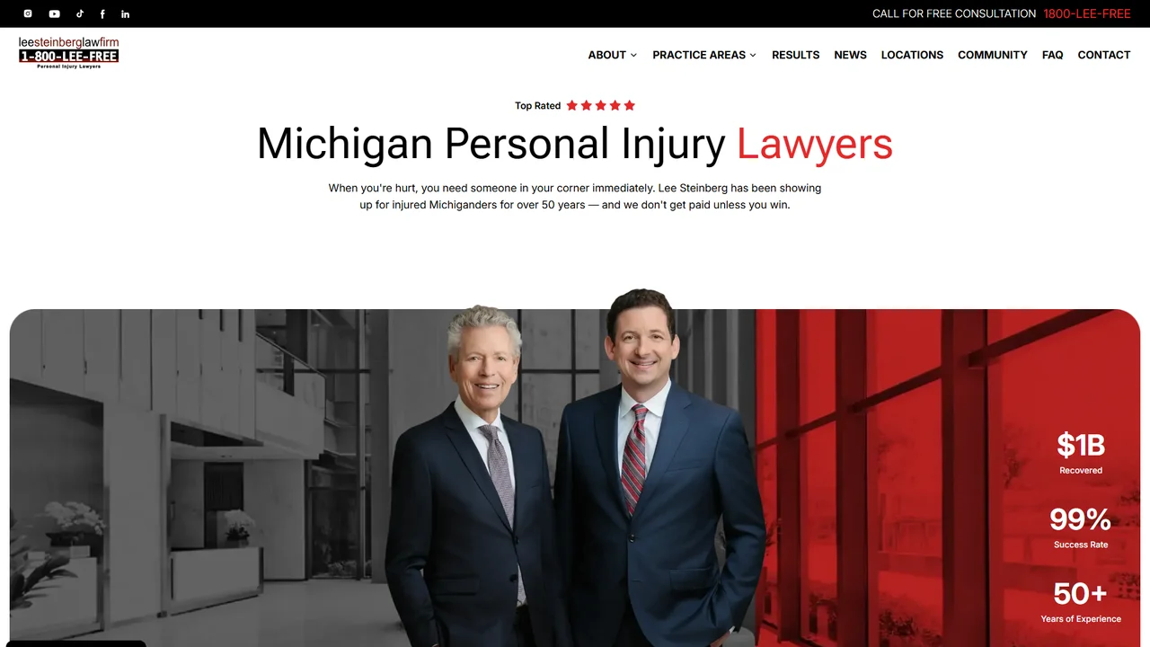 Lee Steinberg Injury Law Firm - Detroit, MI office in Detroit, Michigan