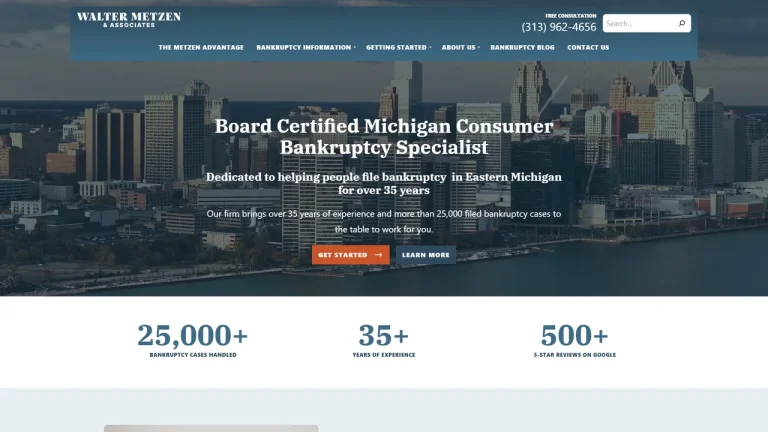 Law Offices of Walter Metzen and Associates - Detroit, MI - Attorney in Detroit