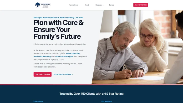Rutkowski Law Firm Estate Planning and Asset Protection - Detroit, MI - Attorney in Detroit