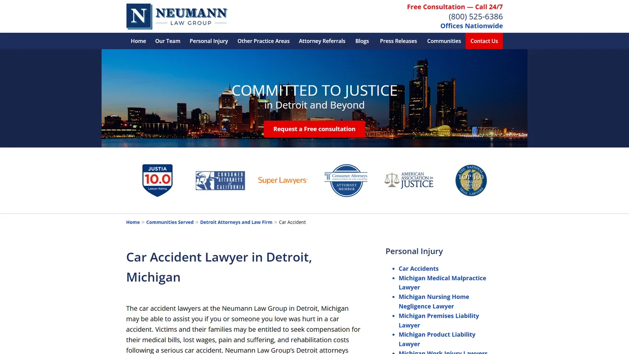 Neumann Law Group - Detroit, MI office in Detroit, Michigan