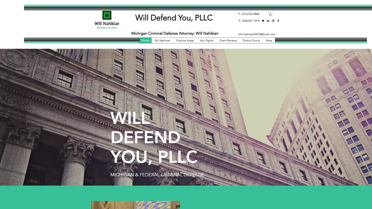 Will Defend You, PLLC - Detroit, MI office in Detroit, Michigan
