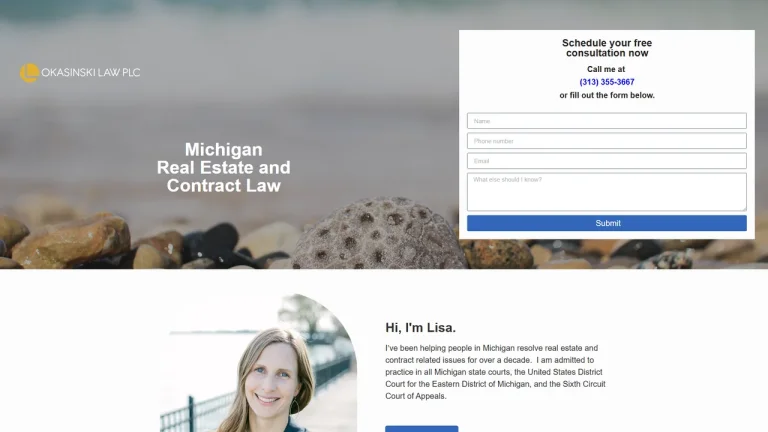 Okasinski Law, PLC - Detroit, MI - Attorney in Detroit