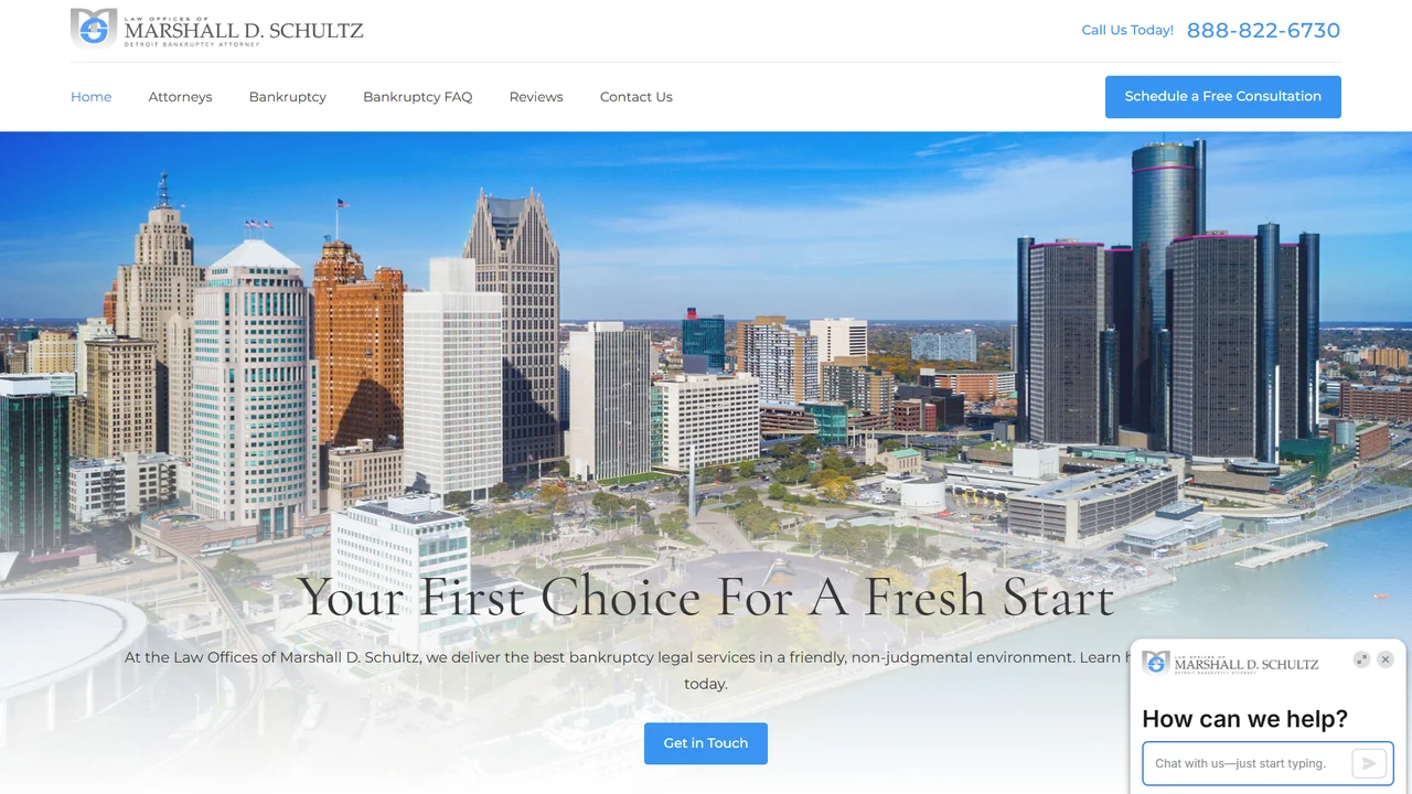 Law Offices of Marshall D. Schultz - Detroit, MI office in Detroit, Michigan