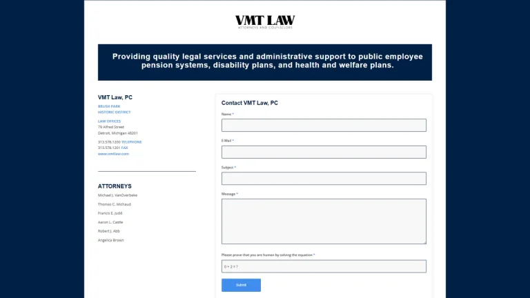 VanOverbeke Michaud and Timmony - Detroit, MI - Attorney in Detroit