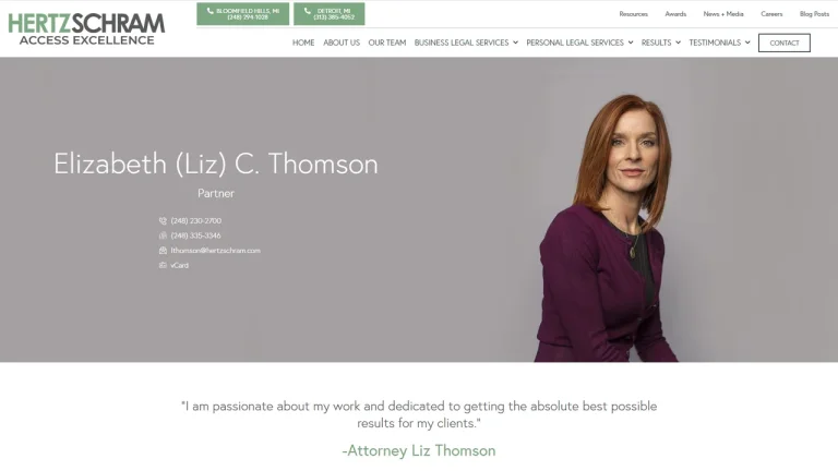 Liz C. Thomson - Detroit, MI - Attorney in Detroit
