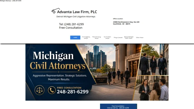 Lawyer in Michigan - Detroit, MI - Attorney in Detroit