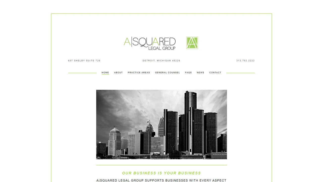 A|Squared Legal Group, PLC - Detroit, MI office in Detroit, Michigan