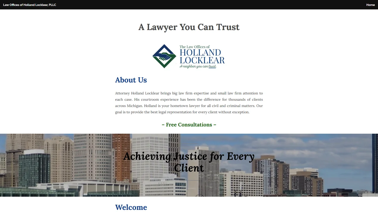 The Law Offices of Holland Locklear - Detroit, MI office in Detroit, Michigan