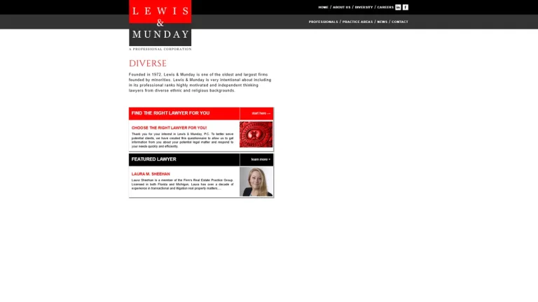 Lewis & Munday, P.C. - Detroit, MI - Attorney in Detroit