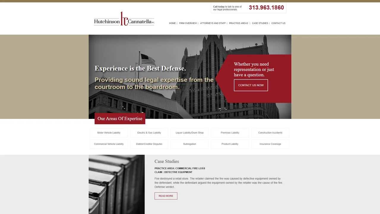 Hutchinson Cannatella, P.C. - Detroit, MI office in Detroit, Michigan