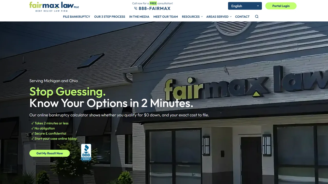 Fairmax Law , a Debt Relief Law Firm - Detroit, MI office in Detroit, Michigan