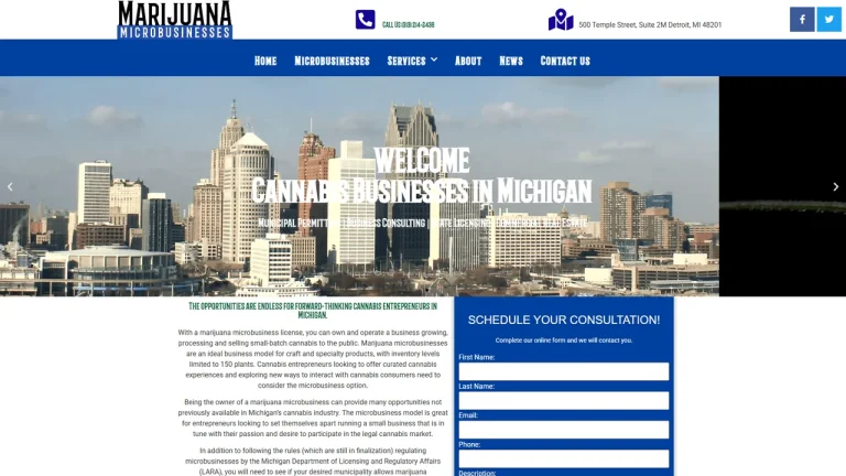 Marijuana Microbusiness - Detroit, MI - Attorney in Detroit