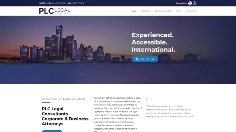 PLC Legal Consultants - Detroit, MI - Attorney in Detroit