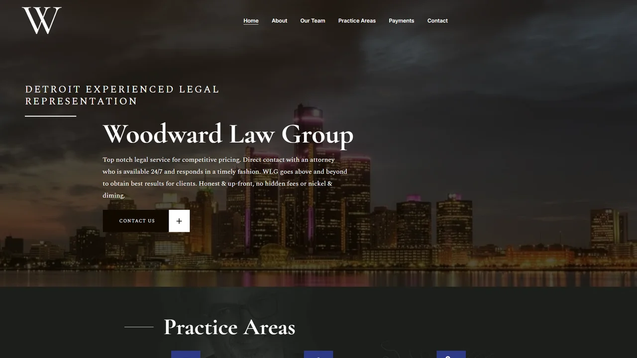 Woodward Law Group PLLC - Detroit, MI office in Detroit, Michigan