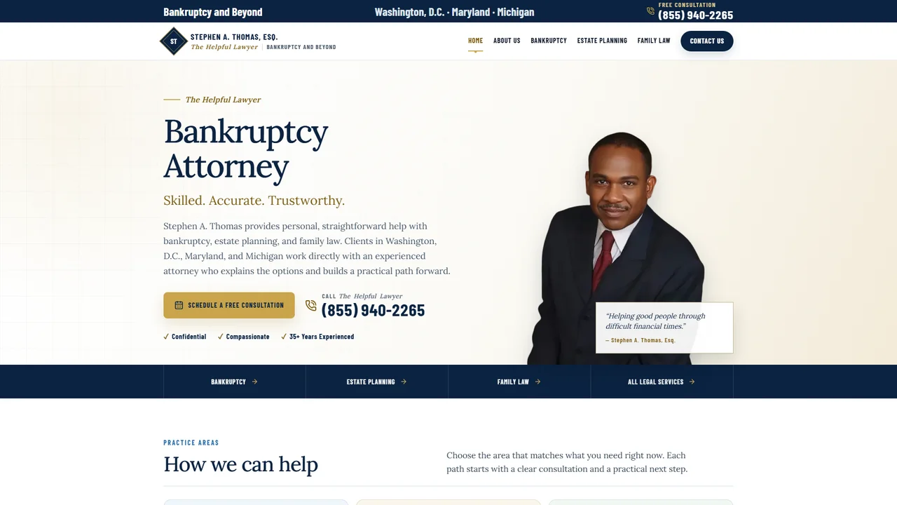 Stephen A. Thomas, PLC - Detroit, MI office in Detroit, Michigan