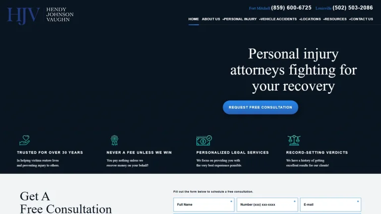 HJV Car Accident Personal Injury Lawyers - Louisville, KY - Attorney in Louisville
