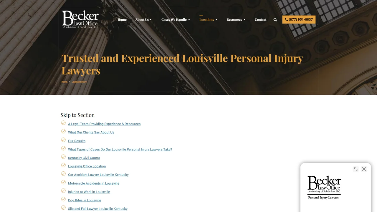 Becker Law Office - Louisville, KY office in Louisville, Kentucky