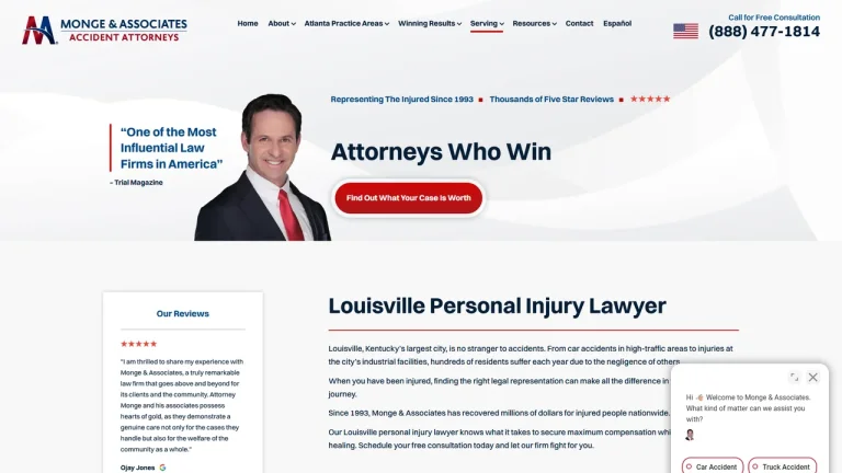 Monge & Associates Injury and Accident Attorneys - Louisville, KY - Attorney in Louisville