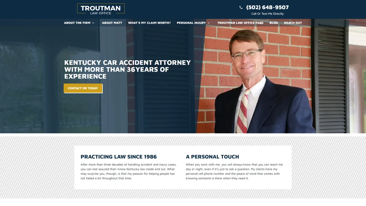 Troutman Law Office - Louisville, KY office in Louisville, Kentucky