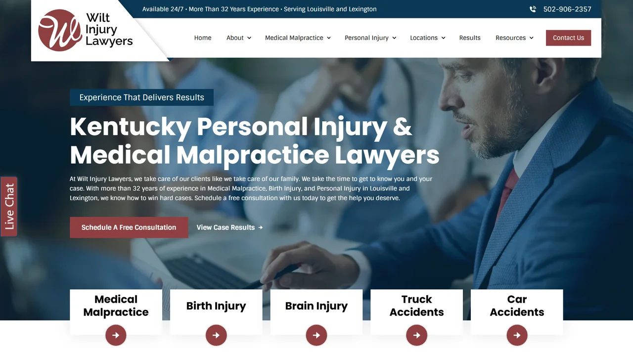 Wilt Injury Lawyers - Louisville, KY office in Louisville, Kentucky