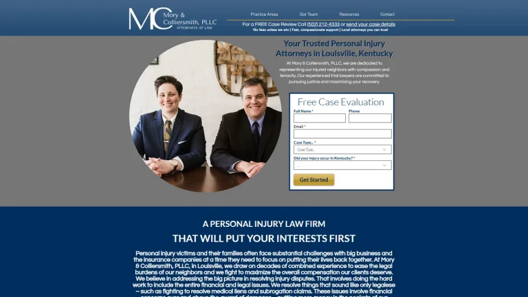 Mory & Colliersmith, PLLC - Louisville, KY - Attorney in Louisville