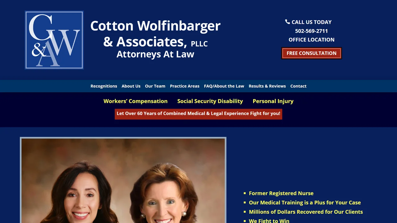 Cotton Wolfinbarger & Associates PLLC - Louisville, KY office in Louisville, Kentucky
