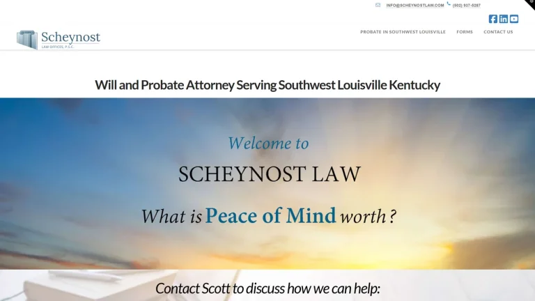 Scheynost Law Offices - Louisville, KY - Attorney in Louisville